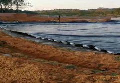 佳路通土工膜应用于湖北宜昌沼气池建造工程
