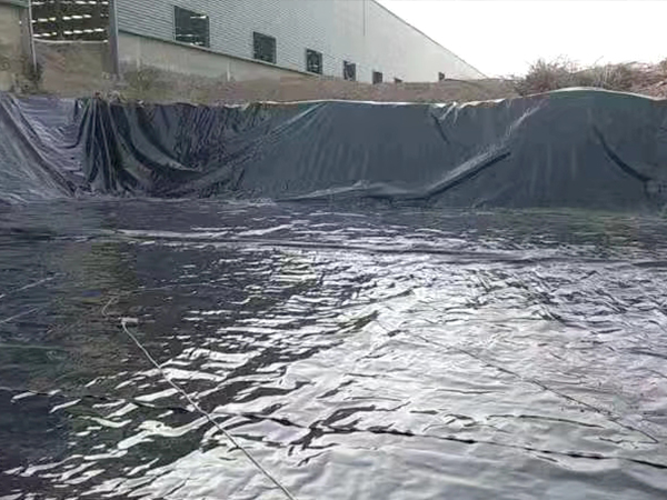 防渗膜的铺设可有效防止池塘漏水
