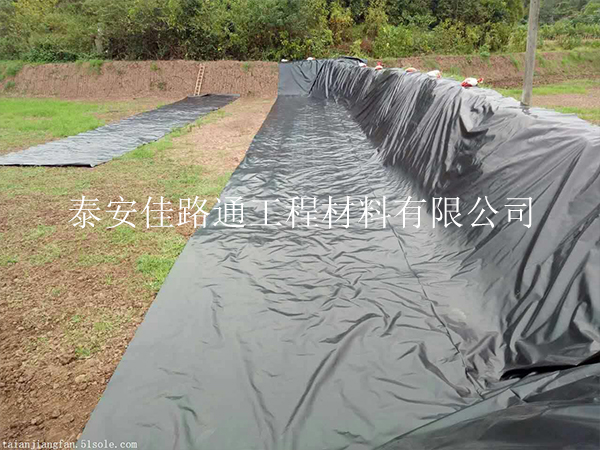 浅水藕池养殖防渗土工膜施工细节把控 浅水藕池养殖防渗土工膜施工细节把控